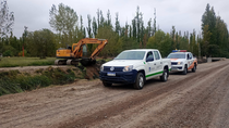 Los trabajos son articulados entre Protección Civil y áreas de Servicios Públicos del Municipio.