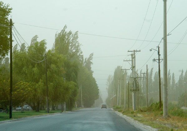 Se intensifican los vientos a partir de mañana