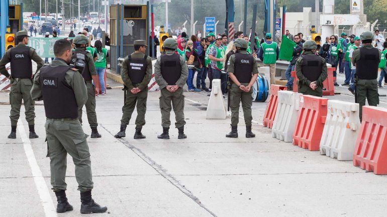 El protocolo antipiquetes no funcionó y la ruta estuvo cerrada unas tres horas