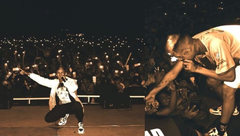 Así fue el primer show de L-Gante en la región antes de llegar a Cipo