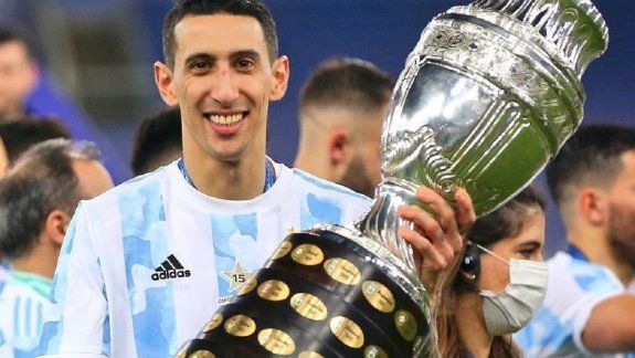 El enorme tatuaje de Di María para celebrar la Copa América