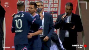 hallazgo: hit de tablon argentino en el debut de messi en francia