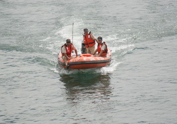 Buscaron a desaparecido en la Isla Jordán