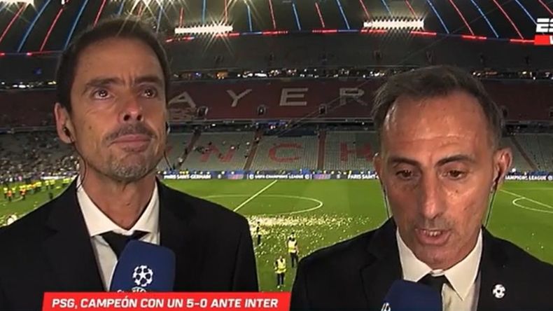 Mariano Closs y Diego Latorre relataron la final de la Champions League.