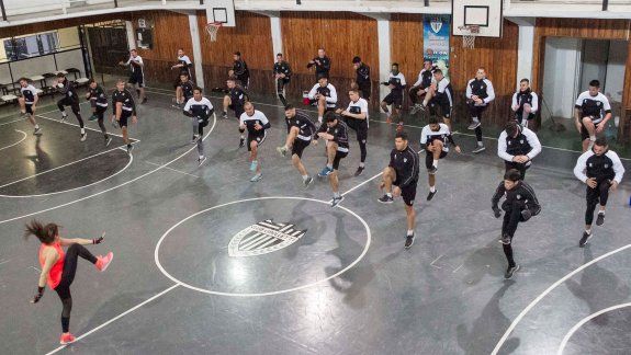 El plantel de Cipo se prepara a puro ritmo y zumba