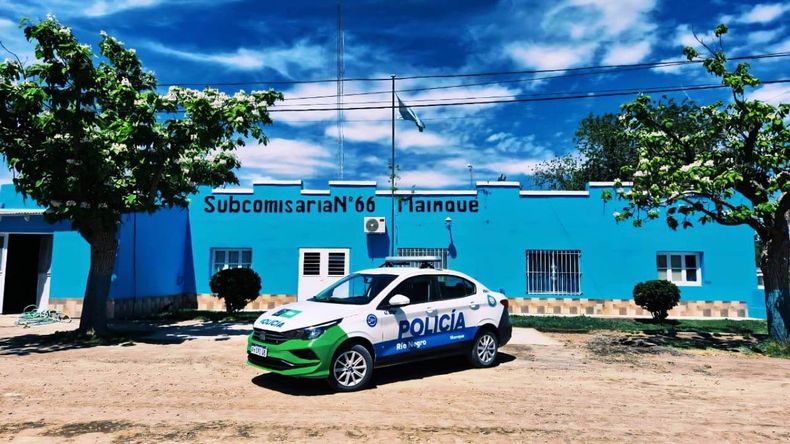 La víctima radicó la denuncia en la subcomisaría de Mainqué. | LMCipolletti.com La víctima radicó la denuncia en la subcomisaría de Mainqué.