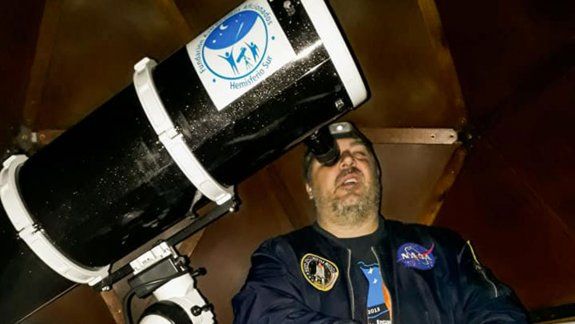 En el domo ya se pueden realizar seguimientos del espacio cósmico.