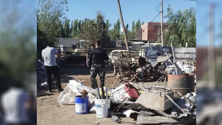 El Municipio clausuró una chacarita que funcionaba sin habilitación.