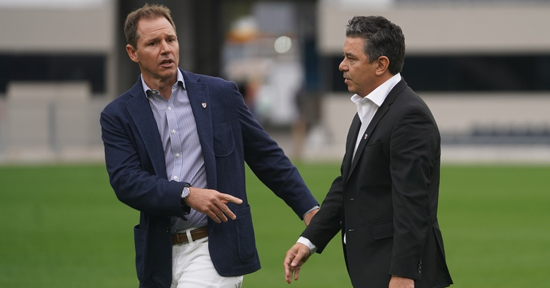 En medio de la crisis, Jorge Brito habló de la continuidad de Gallardo