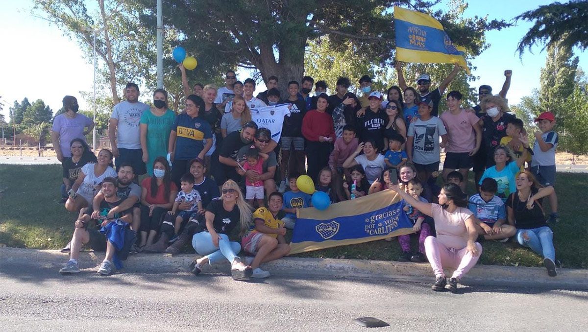El pibe de Cutral Co que se va a Boca y fue despedido a lo grande