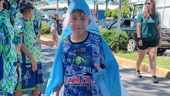 Para Valentín, esta experiencia en Chile es como un Mundial. Un verdadero número uno.