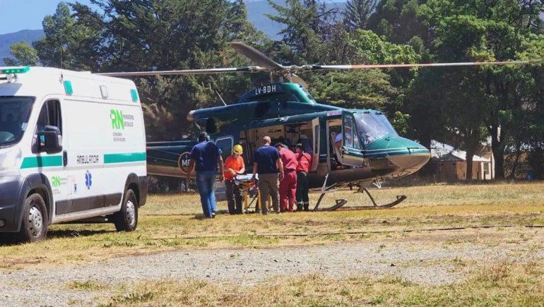 Alerta en El Bolsón: se produjo un derrumbe e inician operativo de rescate