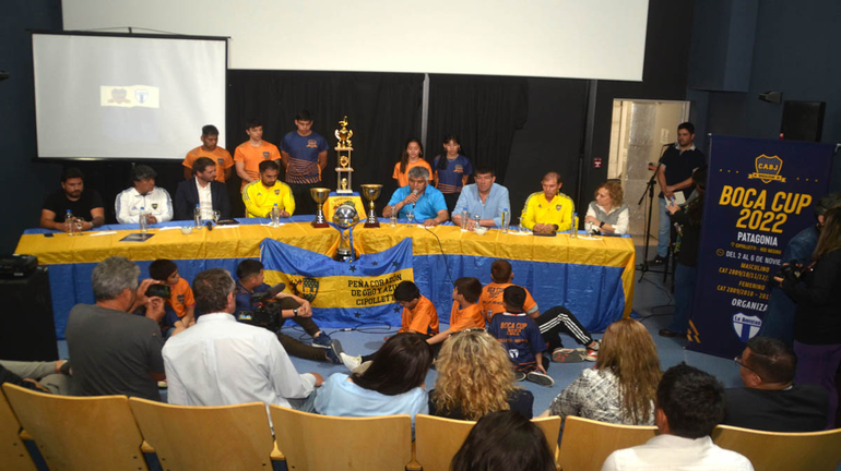 Acto lanzamiento de la Boca Cuo en Cipolletti.