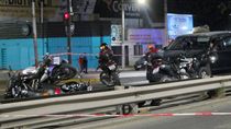 Un borracho al volante atropelló a inspectoras de Tránsito.