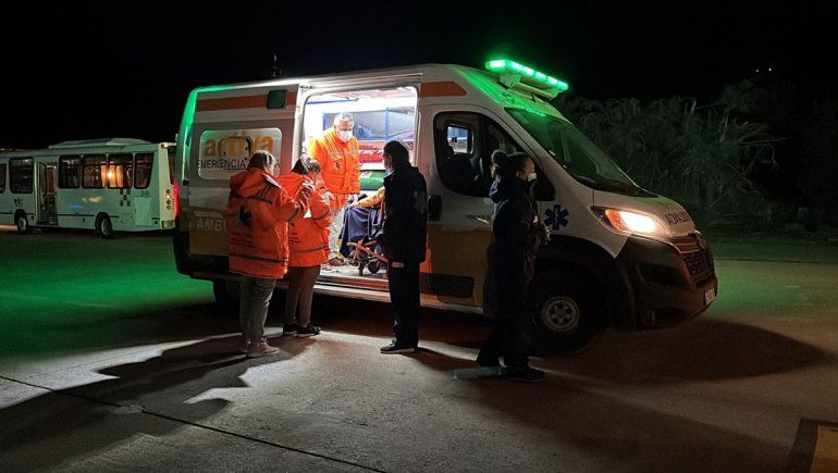 El avión sanitario realizó un traslado de emergencia hacia Cipolletti