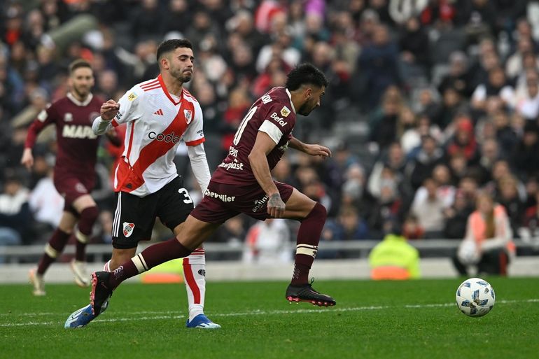 River y Lanús empataron en un partidazo: mirá los goles