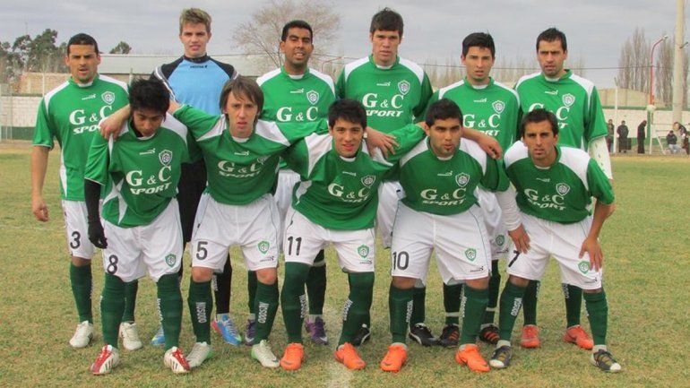 Ezequiel Centurión cuando atajó para Oro en la liga