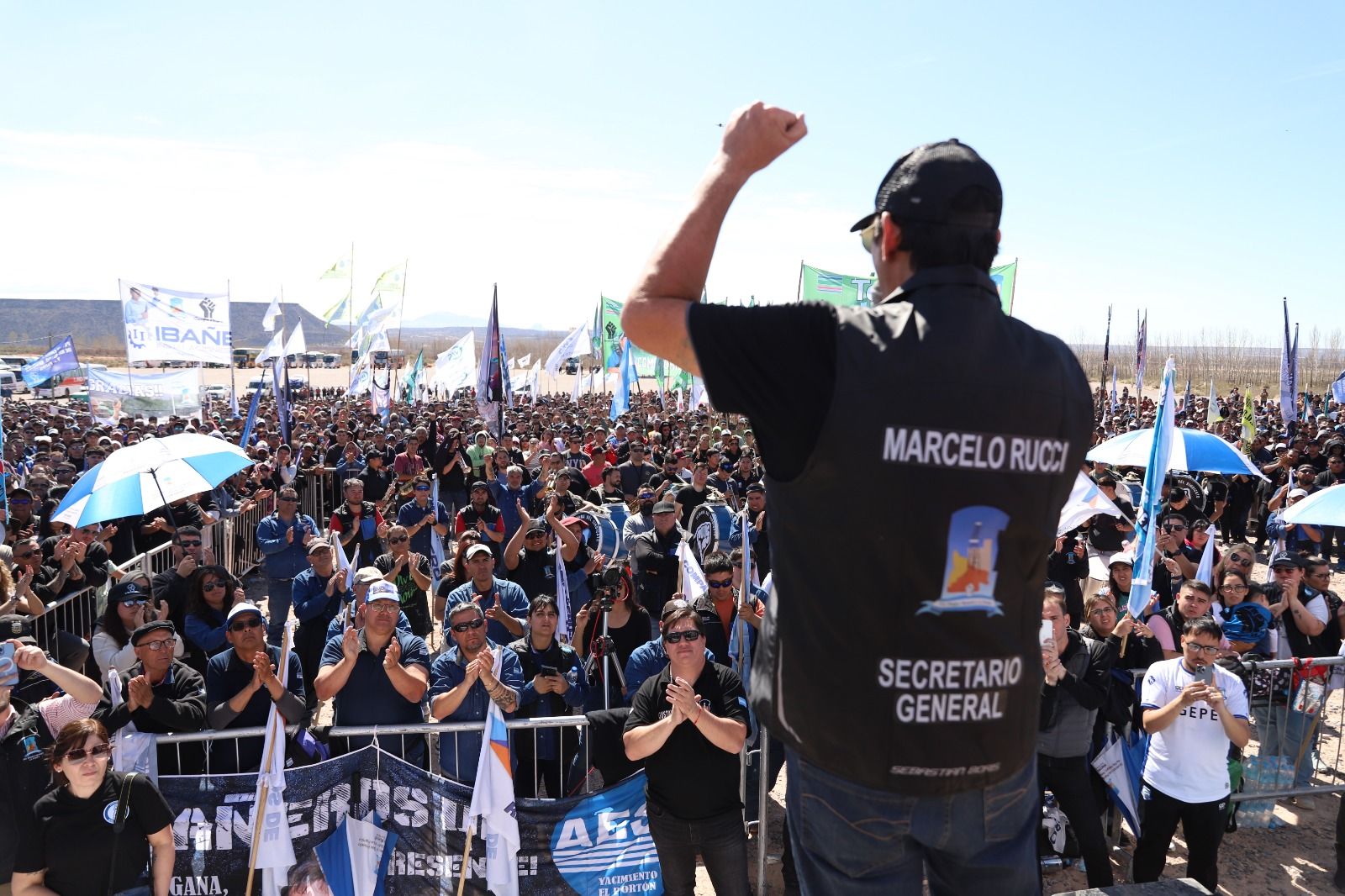 Marcelo Rucci lanzó una batería de críticas por el comando antibloqueo que pretende implementar Nación en Vaca Muerta.