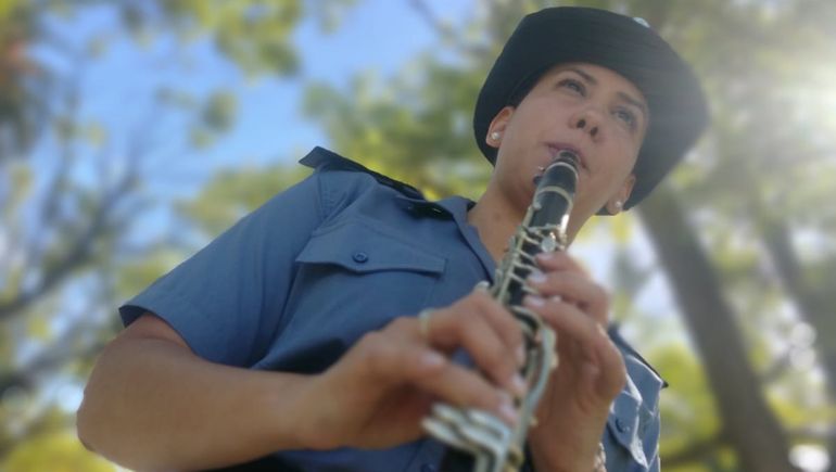 Otra mujer se integra a la Banda de Música de la Policía de Río Negro