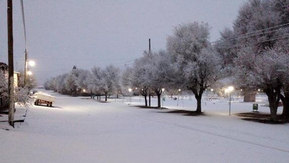 En la Región Sur de la provincia el termómetro marcó -14 grados