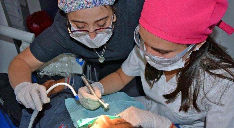 Prácticas de Odontología de la UNRN. (Imagen de archivo).