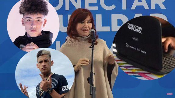 CFK habló de L-gante y las redes estallaron