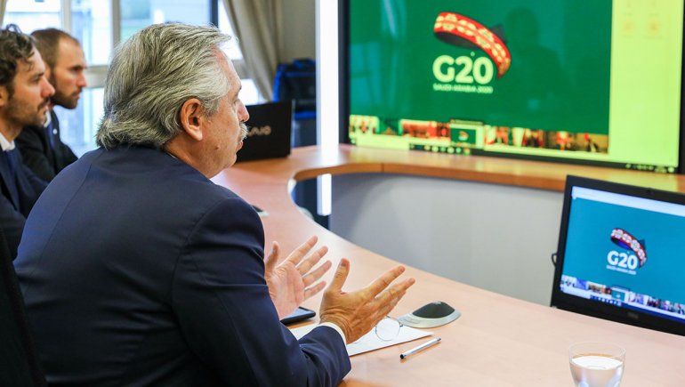 Alberto Fernández pidió ante el G20 un fondo de emergencia