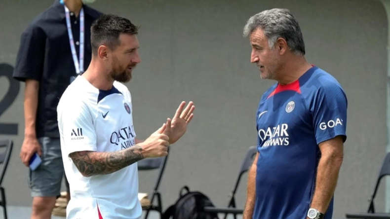 Messi se va del PSG: Dirigí al mejor jugador de la historia, dijo el DT