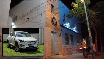 delincuente golpeo a una senora para robarle la camioneta