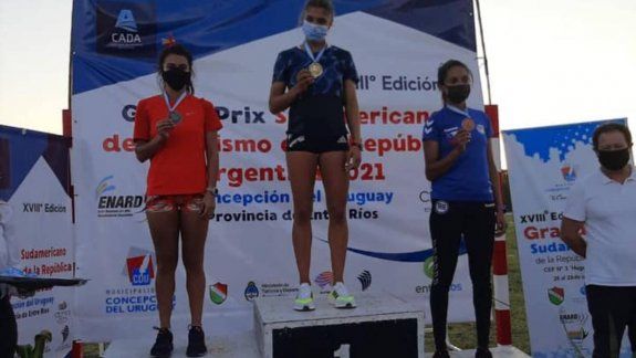 La cipoleña Escudero ganó dos medallas en el Sudamericano
