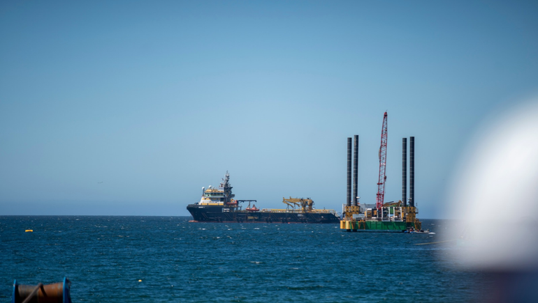Se están terminando de acondicionar los trabajos offshore, previo a la instalación de las monoboyas que se encuentran en el Puerto de San Antonio Este. Se están terminando de acondicionar los trabajos offshore, previo a la instalación de las monoboyas que se encuentran en el Puerto de San Antonio Este.