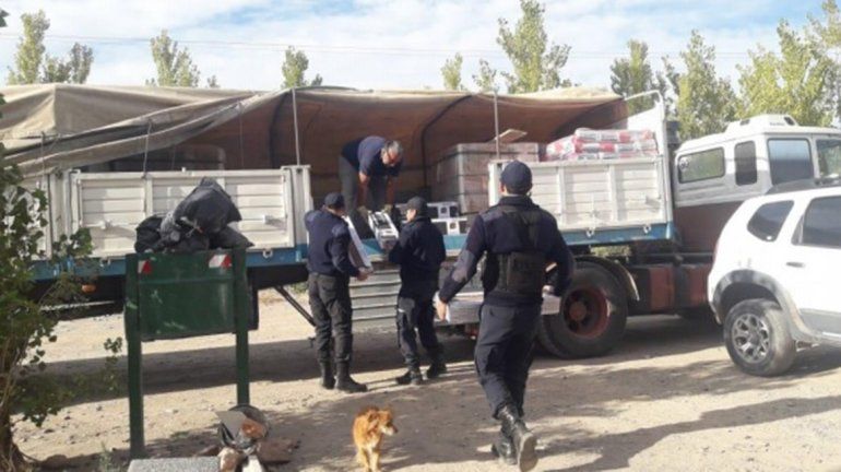 Luego de tres allanamientos, efectivos recuperaron materiales de construcción robados en El Mazanar