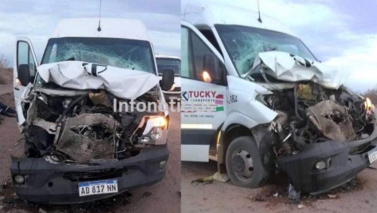 El accidente se produjo en un camino interno de Vaca Muerta
