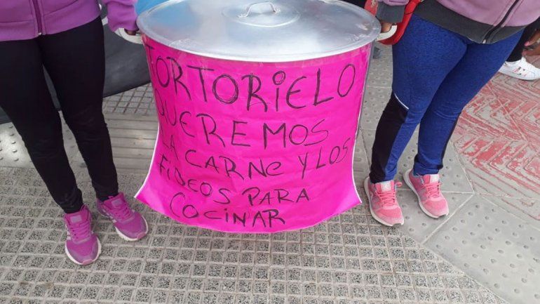 Los comedores reclamaron más alimentos en la Muni