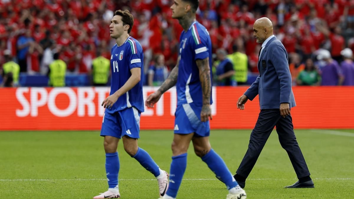 Italia se despidió de la Eurocopa.