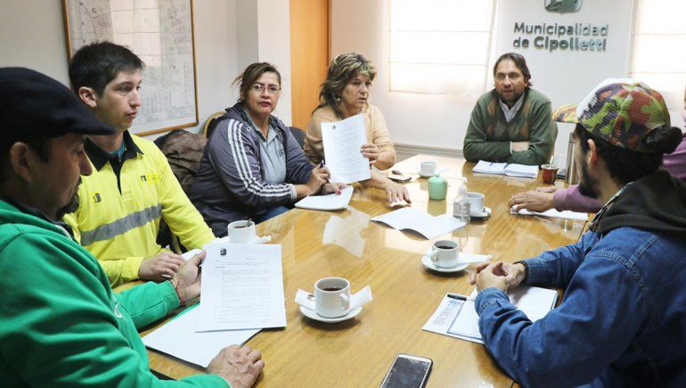 Hubo reunión de trabajo bilateral entre el Municipio cipoleño y los sindicatos