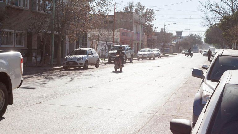 La calle Sáenz Peña se transformó en las últimas semanas en un punto crítico y las medidas preventivas parecen no dar resultado.
