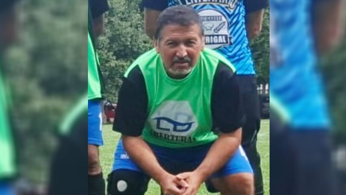 Una de las últimas fotos que le tomaron en los torneos amateur de la zona.