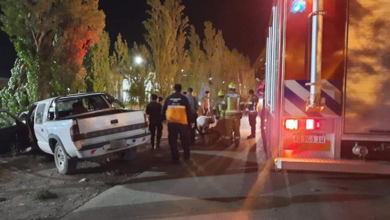 Desplegaron gran operativo de rescate tras un brutal choque