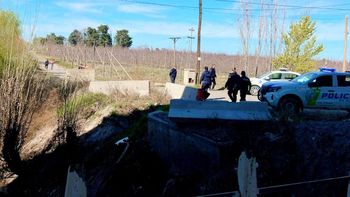 El segundo hallazgo ocurrió esta tarde en la zona de Tres Puentes. Foto gentileza Radio Slogan.