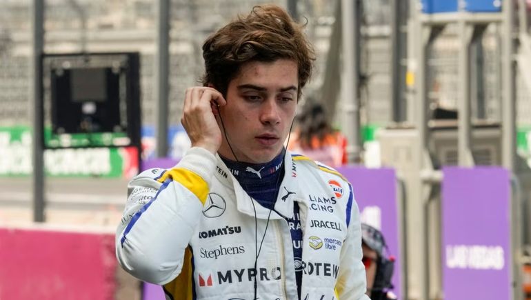 El cruce entre Franco Colapinto y Williams antes del choque en el Gran Premio de Brasil