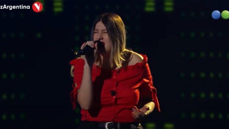 Una neuquina brilló en La Voz Argentina y emocionó a todos