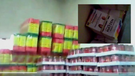 Decomisaron 6 toneladas de comida y boletas electorales 
