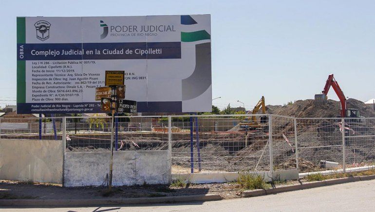 Pese a la amenaza de la Uocra, avanza la obra de la Ciudad Judicial