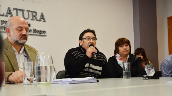 Familiares de Muñoz participaron de la presentación del proyecto.