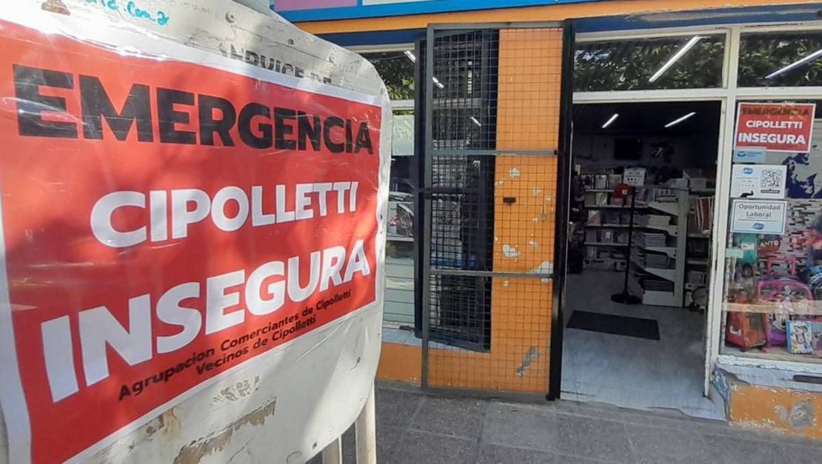 Cipolletti insegura, la campaña de los comerciantes por la ola de robos en Cipolletti.