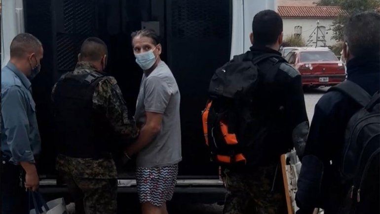 El narco Homann volvió a la cárcel y temen por su vida