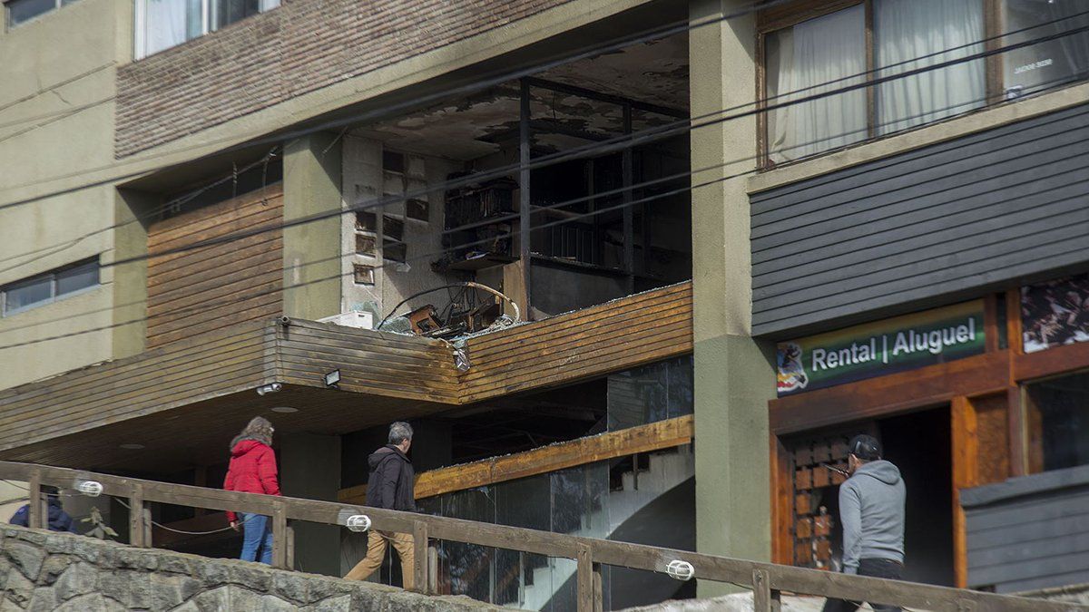 El incendio en el Bariloche Center se originó por un cortocircuito