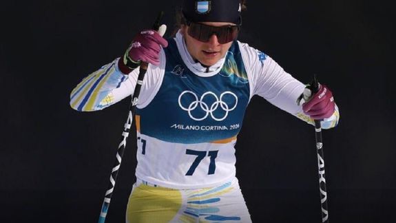 Nahiara Díaz ya compite en los Juegos Olímpicos de Invierno en Italia