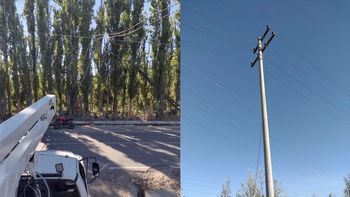 nuevos robos de cables de energia en regina, cipolletti y oro